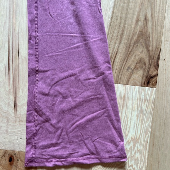 Girls’ High-Waisted Crossover Flared Leggings(Mauve/pink)-BRAND NEW CONDITION! - Picture 5 of 5